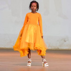 Butterfly ball dress