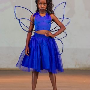 Luxury kids ball skirt and top