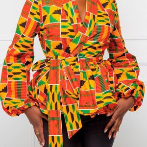 Chic Women's Cotton African Fashionable Tank Crop Top